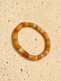Azzurra Bracelet — Orange Agate