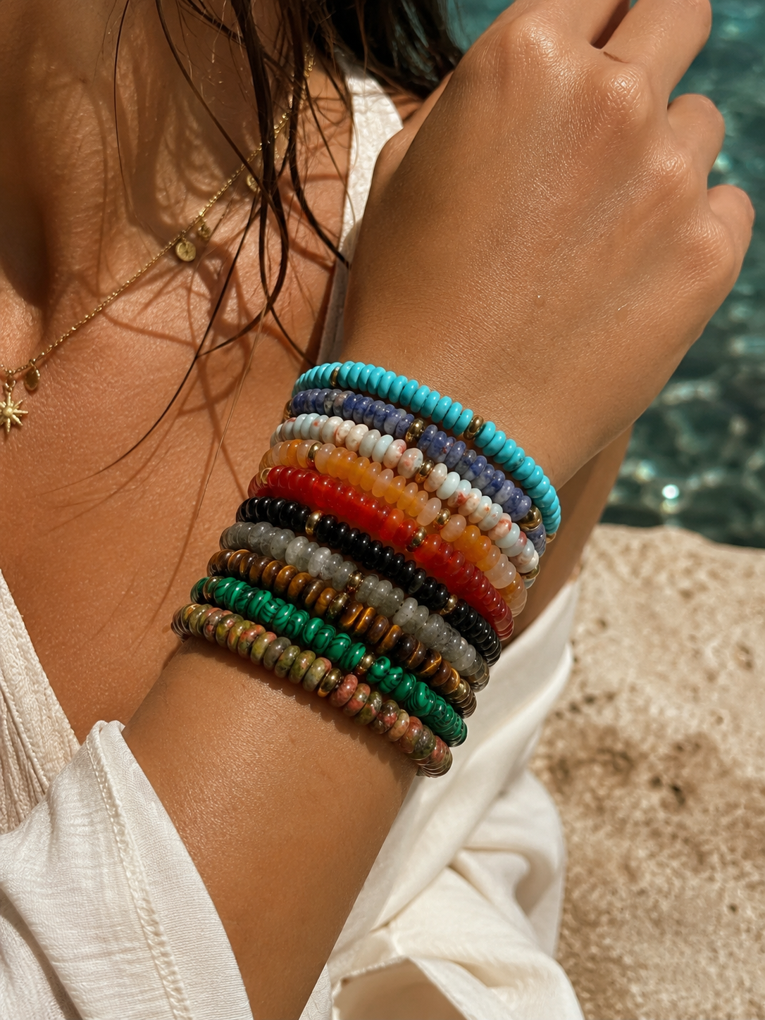 Azzurra Bracelet — Black Onyx