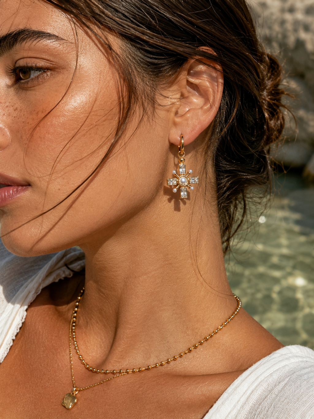 Estrella Pearl Earrings